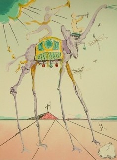 サルバドール ダリの描く奇妙な象 アトリエ ブランカ 新art Blog