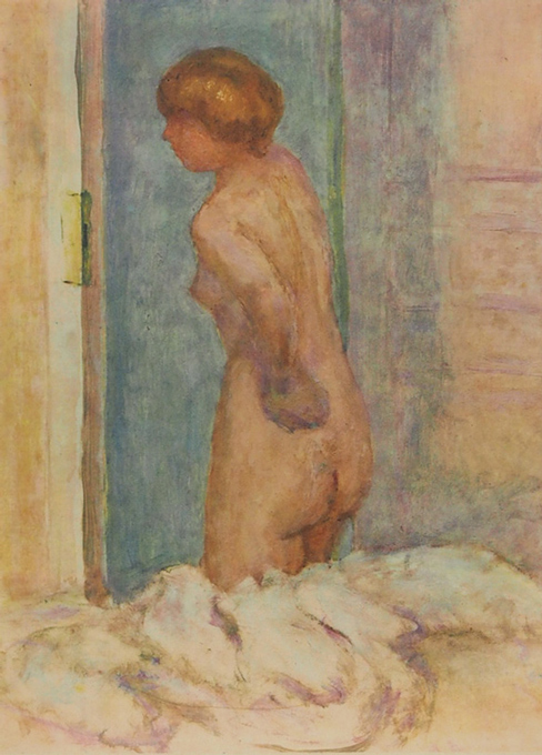 良品！ 希少！ ピエール・ボナール 「裸婦」 『ボナール』より　リトグラフにポショワール　1927年 石版画、リトグラフ