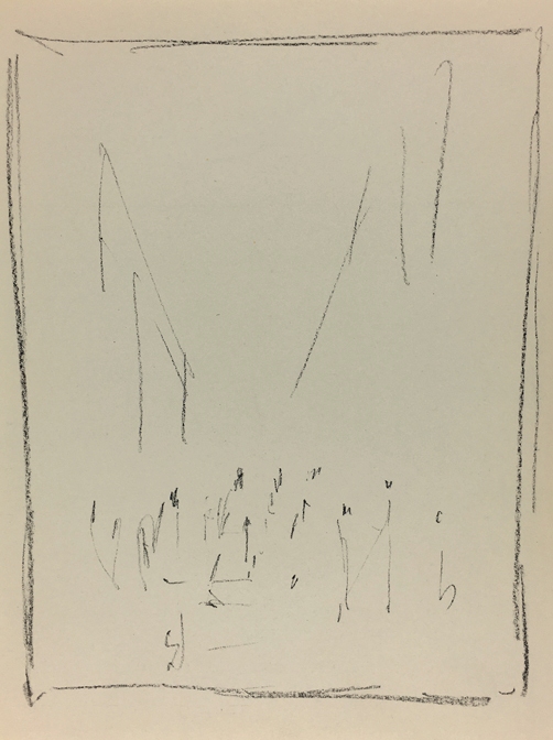 2024夏季＊真作保証＊　ジャコメッティ「木の下に立つ男」『ヴェルヴ』27-28号より　 リトグラフ　1953年　オリジナル 石版画、リトグラフ